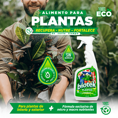 🌸¡Dile adiós a las plantas tristes y sin flores! Dale vida y color con BIOTEK🌿