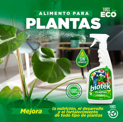 🌸¡Dile adiós a las plantas tristes y sin flores! Dale vida y color con BIOTEK🌿
