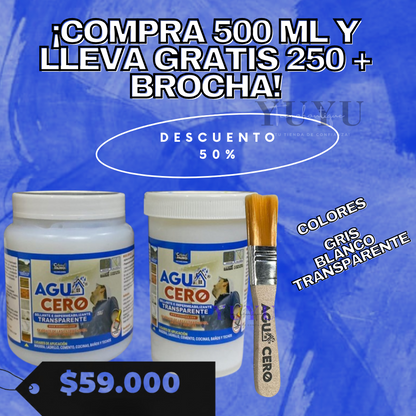 IMPERMEABILIZANTE AGUACERO + OBSEQUIO🎁💧